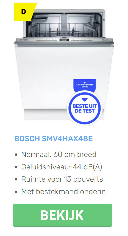 Bosch SMV4HAX48E